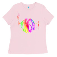 Bubblegum Pink p hish Ladies Tee - artisFamous