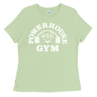 Matcha power house gym fitness Ladies Tee - artisFamous
