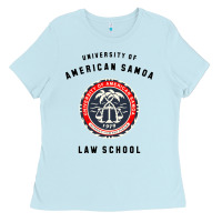 Baby Blue samoa law school Ladies Tee - artisFamous