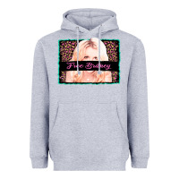 Heather Grey free britney leopard glitter Heavyweight Hoodie - AdoDesignShop