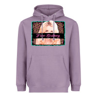 Lavender free britney leopard glitter Heavyweight Hoodie - AdoDesignShop