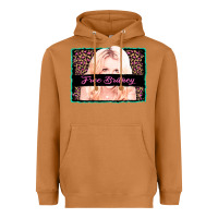 Free Britney Leopard Glitter Heavyweight Hoodie | Teevron