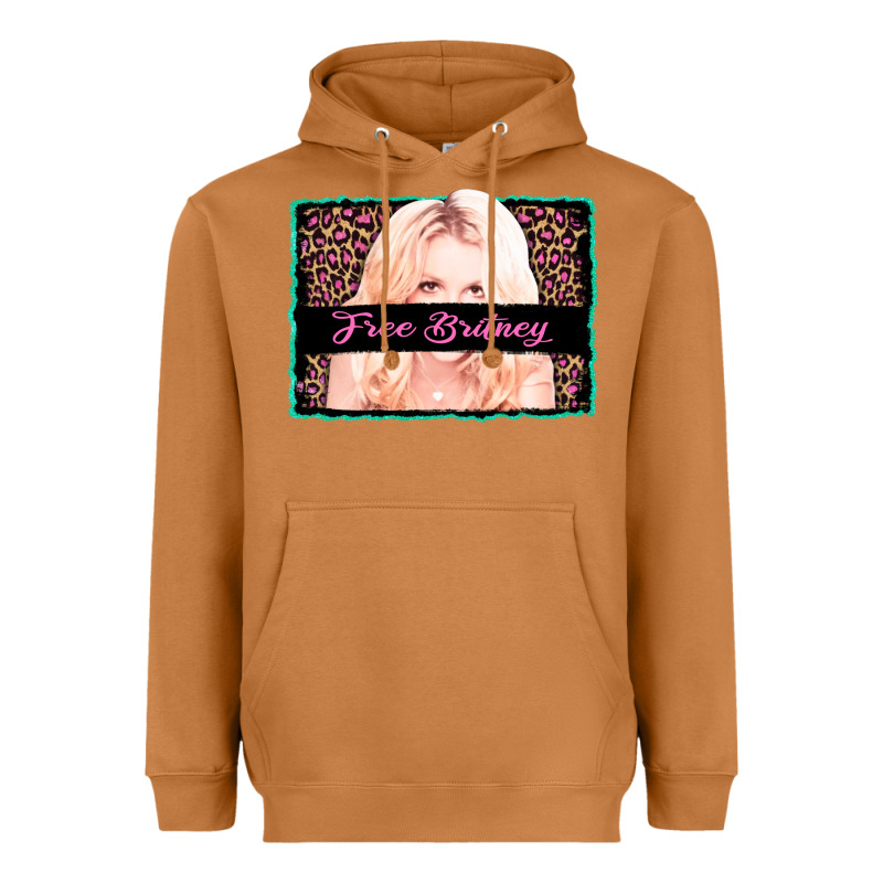 Free Britney Leopard Glitter Heavyweight Hoodie by AdoDesignShop | Teevron