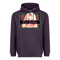 Plum free britney leopard glitter Heavyweight Hoodie - AdoDesignShop