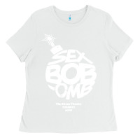 White bob omb Ladies Tee - artisFamous