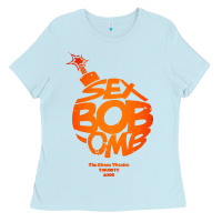 Baby Blue bob omb Ladies Tee - artisFamous
