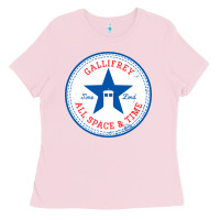 Bubblegum Pink time lords chucks Ladies Tee - artisFamous