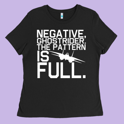 Top Gun Ghostrider Ladies Tee Designed By Artisfamous