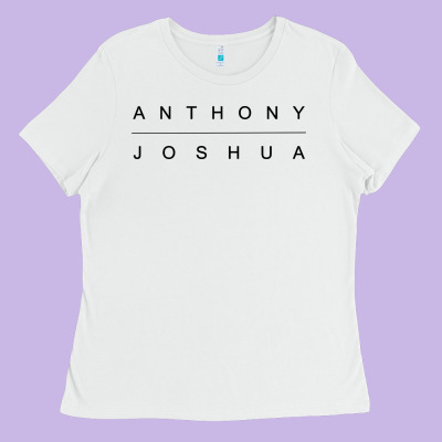 Joshua Sport Boxing Ladies Tee Designed By Artisfamous