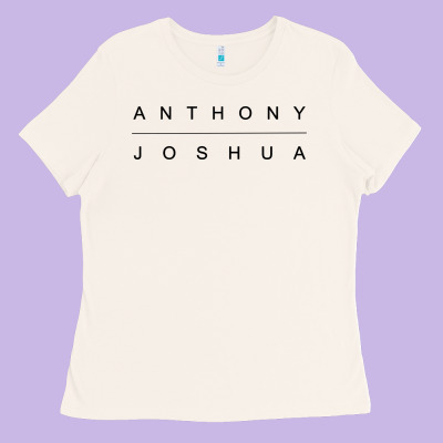 Joshua Sport Boxing Ladies Tee Designed By Artisfamous