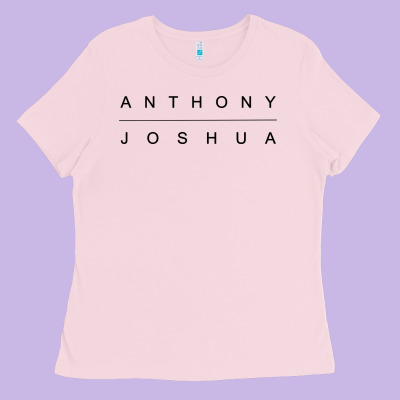 Joshua Sport Boxing Ladies Tee Designed By Artisfamous