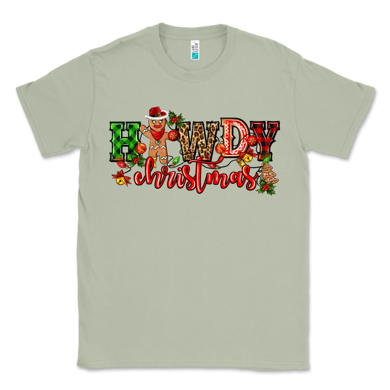 Howdy Christmas Gingerman Bread With Cowboy Classic Tee by CowGirlArtShop | Teevron