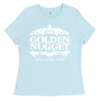 Baby Blue atlantic city golden nugget Ladies Tee - artisFamous
