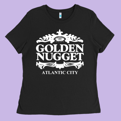 Atlantic City Golden Nugget Ladies Tee Designed By Artisfamous