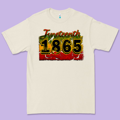 Juneteenth 1865 Premium Tee Designed By Cowgirlartshop