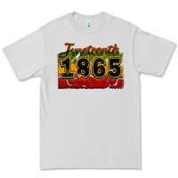 Dove Grey juneteenth 1865 Premium Tee - CowGirlArtShop