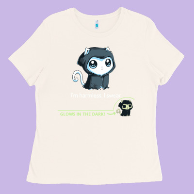 I'm Harmless, I Swear Ladies Tee Designed By Artisfamous