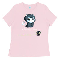 Bubblegum Pink i'm harmless, i swear Ladies Tee - artisFamous