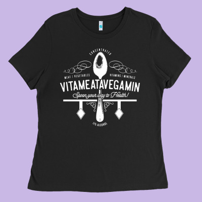 Vitameatavegamin Ladies Tee Designed By Artisfamous