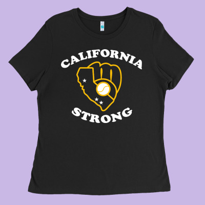California Strong Ladies Tee Designed By Artisfamous