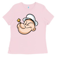 Bubblegum Pink The Sailor Popeye Ladies Tee - artisFamous