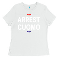 White anti cuomo political Ladies Tee - artisFamous
