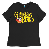 Black gilligan island film Ladies Tee - artisFamous