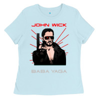 Baby Blue the baba yaga Ladies Tee - artisFamous