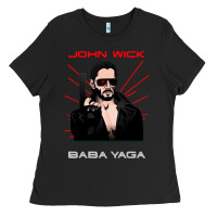 Black the baba yaga Ladies Tee - artisFamous