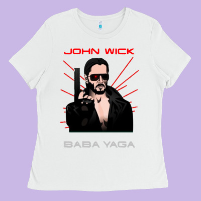 The Baba Yaga Ladies Tee Designed By Artisfamous