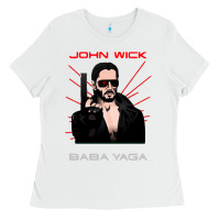 White the baba yaga Ladies Tee - artisFamous