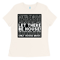 Bone Let there be house music Ladies Tee - artisFamous