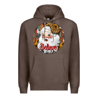 Coffee believe Santa Claus Christmas Premium Hoodie - Jasminsmagicworld