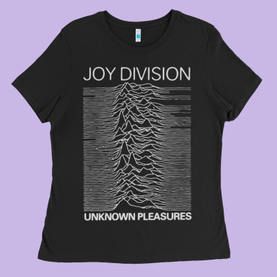 Joy Division Classic Ladies Tee Designed By Artisfamous