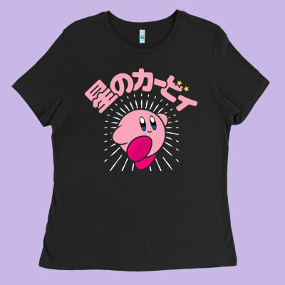 Kirby Kanji Classic Ladies Tee Designed By Artisfamous