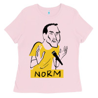 Bubblegum Pink norm macdonald cartoon Ladies Tee - artisFamous