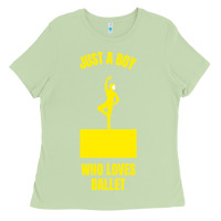 Matcha just a boy who loves ballet Ladies Tee - artisFamous