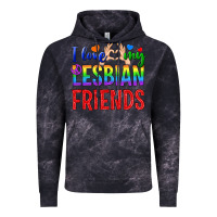 Cloud Black I Love My Lesbian Friends Vintage Hoodie - BundleAndBundleShop