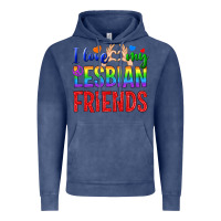 Vintage Denim I Love My Lesbian Friends Vintage Hoodie - BundleAndBundleShop