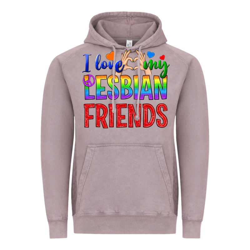 I Love My Lesbian Friends Vintage Hoodie by BundleAndBundleShop | Teevron