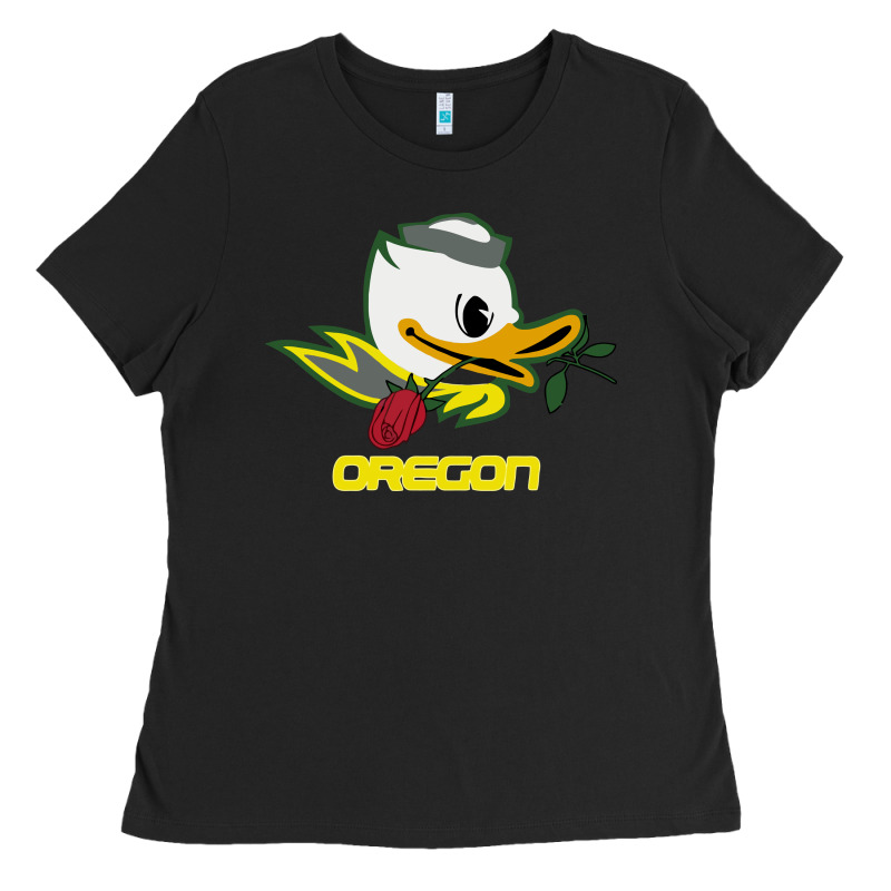 Throwback Oregon Ladies Tee by artisFamous | Teevron