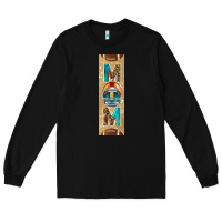 Black american football with leopard pen wraps Long Sleeve Tee - BundleAndBundleShop