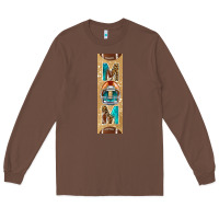 Chestnut american football with leopard pen wraps Long Sleeve Tee - BundleAndBundleShop