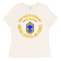 Chief Master Sergeant Retired Ladies Tee | Teevron