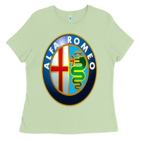 Matcha alfa racing big merch Ladies Tee - artisFamous