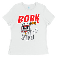 White bork  gang Ladies Tee - artisFamous
