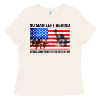 Bone no man left behind means something to the rest of us Ladies Tee - artisFamous