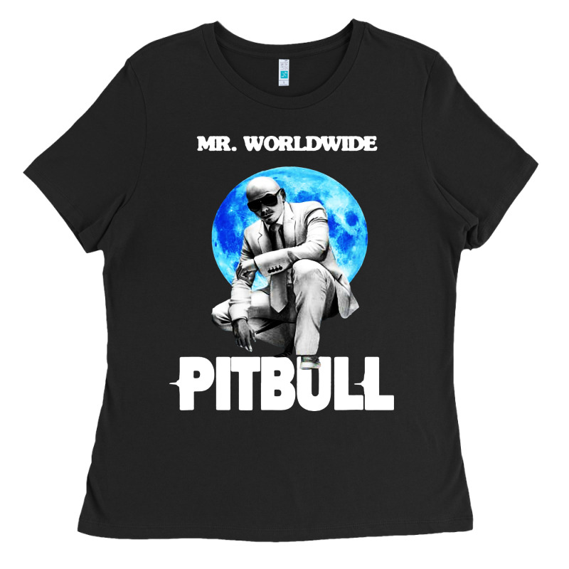 Merch Mr Worldwide Pit Bull Ladies Tee by artisFamous | Teevron
