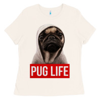 Bone pug life Ladies Tee - artisFamous