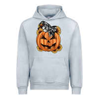 Heather Grey sunflower pumpkin Urban Hoodie - JahusDesignShop